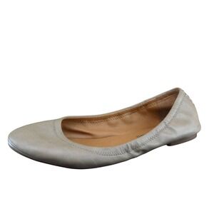 Lucky Brand Womens Flat Size‎ 7.5 Brown Leather Round Toe Casual Comfort Shoe